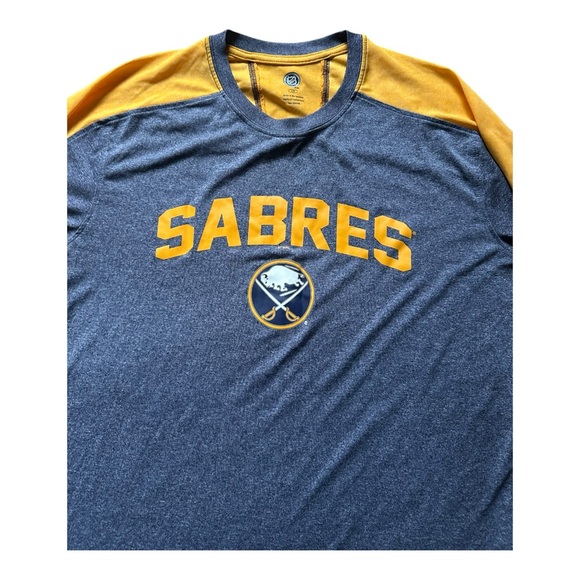 Buffalo Sabres Long Sleeve Shirt – Gray, Size Large – Officially Licensed NHL - Picture 3 of 6